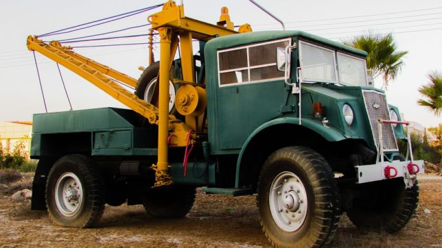green truck