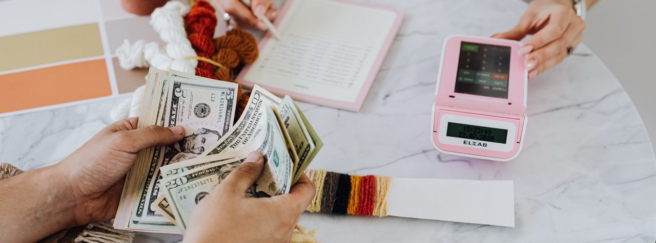 counting money