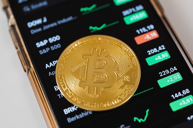 coin and cellphone